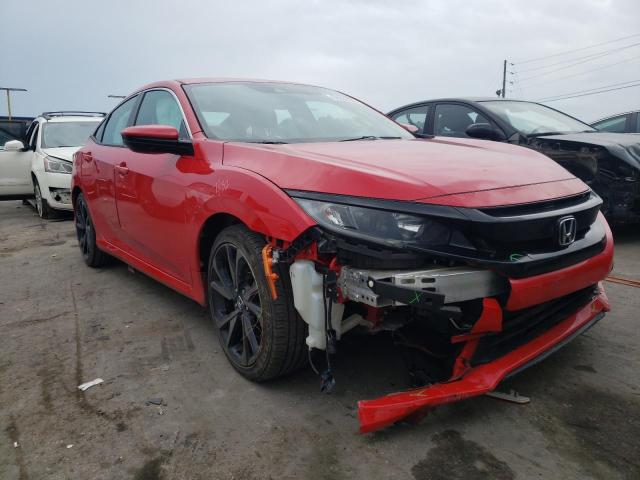 2HGFC2F84KH544527 - 2019 HONDA CIVIC SPOR 红色 照片 1