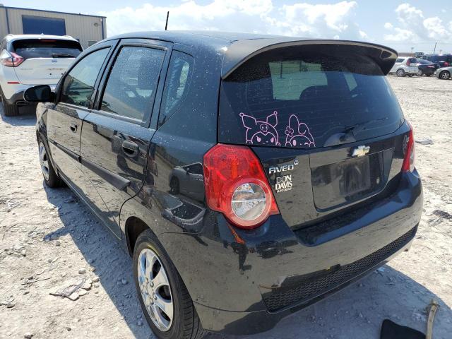 KL1TD6DE4BB137192 - 2011 CHEVROLET AVEO LS 黑色 照片 3