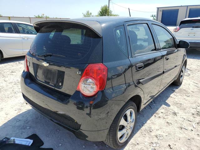 KL1TD6DE4BB137192 - 2011 CHEVROLET AVEO LS 黑色 照片 4