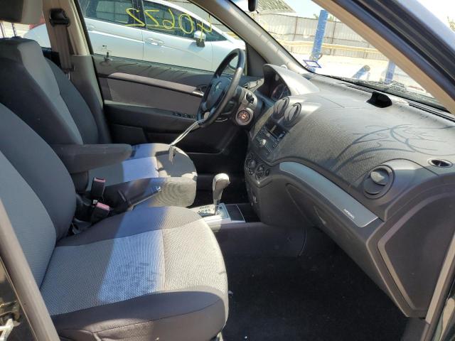 KL1TD6DE4BB137192 - 2011 CHEVROLET AVEO LS 黑色 照片 5