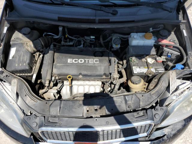 KL1TD6DE4BB137192 - 2011 CHEVROLET AVEO LS 黑色 照片 7