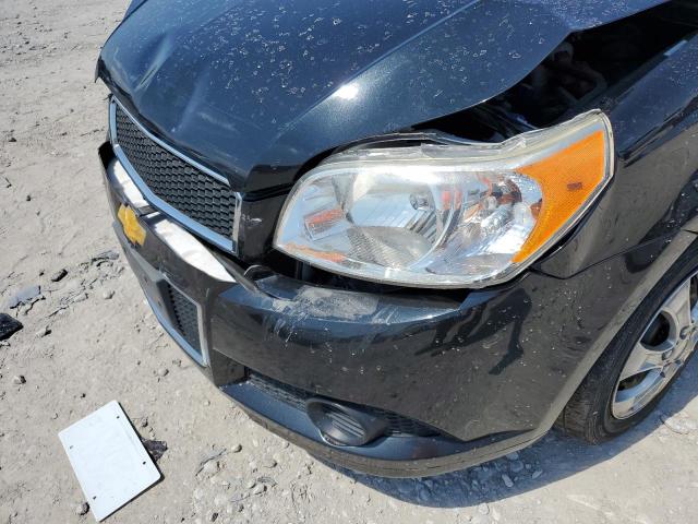 KL1TD6DE4BB137192 - 2011 CHEVROLET AVEO LS 黑色 照片 9