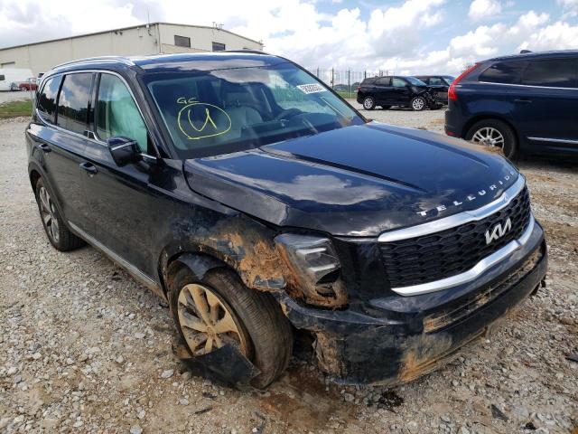 5XYP34HC4NG260785 - 2022 KIA TELLURIDE BLACK photo 1