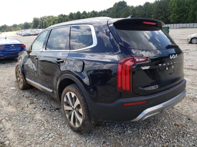 5XYP34HC4NG260785 - 2022 KIA TELLURIDE BLACK photo 3