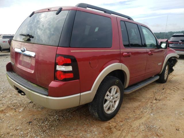 1FMEU64E08UA94240 - 2008 FORD EXPLORER E RED photo 4