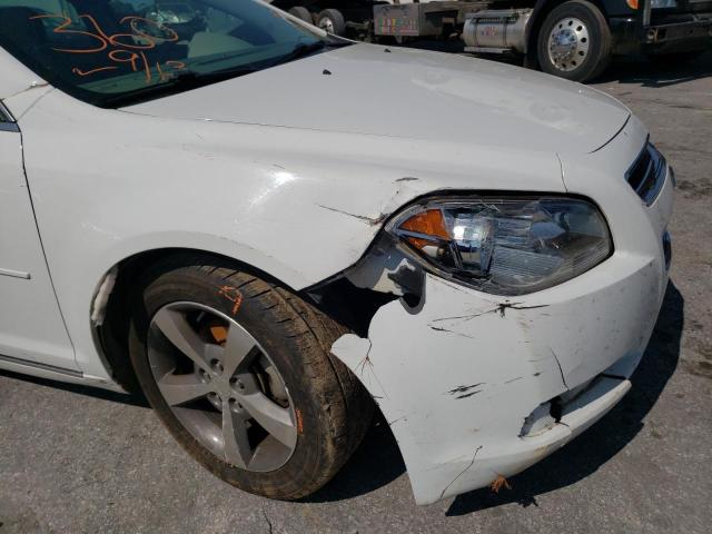 1G1ZC5E01CF334360 - 2012 CHEVROLET MALIBU 1LT თეთრი ფოტო 9