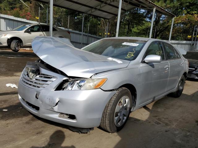 4T1BE46K37U617353 - 2007 TOYOTA CAMRY CE SILVER photo 2