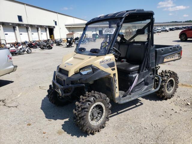 3NSRTE87XKG44064X - 2019 POLARIS RANGER XP BEIGE photo 2