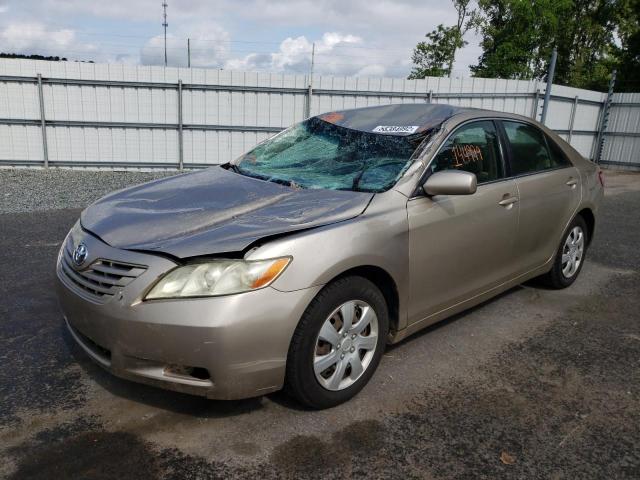 4T1BE46K87U172513 - 2007 TOYOTA CAMRY CE TAN photo 2