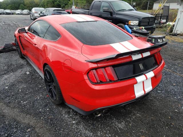 1FA6P8JZXG5521814 - 2016 FORD MUSTANG SH RED photo 3