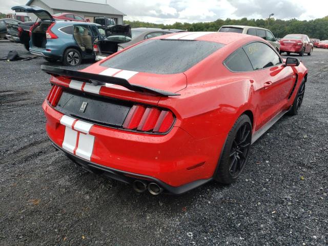 1FA6P8JZXG5521814 - 2016 FORD MUSTANG SH RED photo 4