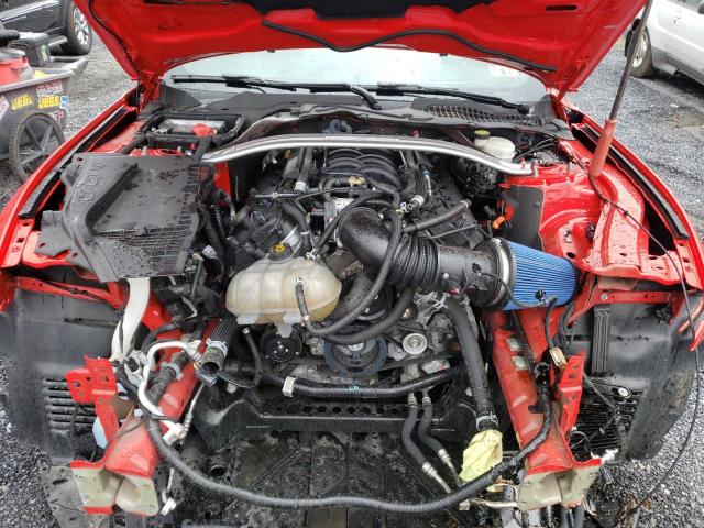 1FA6P8JZXG5521814 - 2016 FORD MUSTANG SH RED photo 7