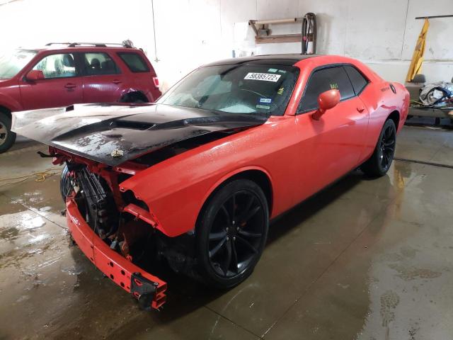 2C3CDZAG6GH323240 - 2016 DODGE CHALLENGER ORANGE photo 2