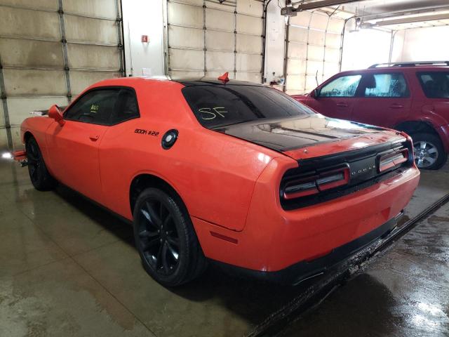 2C3CDZAG6GH323240 - 2016 DODGE CHALLENGER ORANGE photo 3