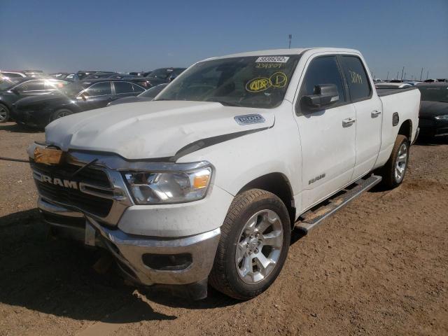 1C6SRFBT5LN239809 - 2020 RAM 1500 BIG H WHITE photo 2