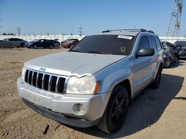 1J4HR58N26C276879 - 2006 JEEP GRAND CHER SILVER photo 2