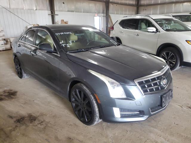 1G6AJ5S38D0114603 - 2013 CADILLAC ATS PERFOR GRAY photo 1