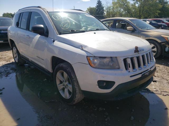 1J4NT1FA3BD137684 - 2011 JEEP COMPASS SP WHITE photo 1