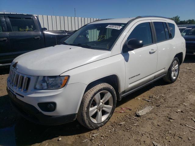 1J4NT1FA3BD137684 - 2011 JEEP COMPASS SP WHITE photo 2