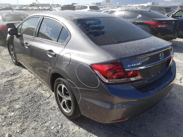 19XFB2F79FE011521 - 2015 HONDA CIVIC SE CHARCOAL photo 3