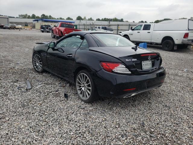 WDDPK3JA4JF154457 - 2018 MERCEDES-BENZ SLC 300 BLACK photo 3