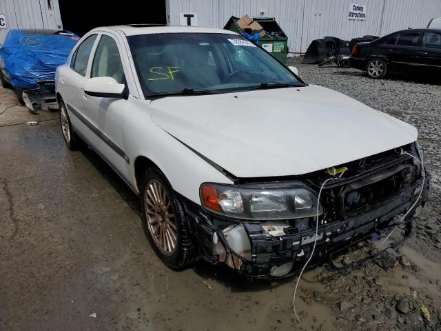 YV1RS58D032277580 - 2003 VOLVO S60 2.4T WHITE photo 1