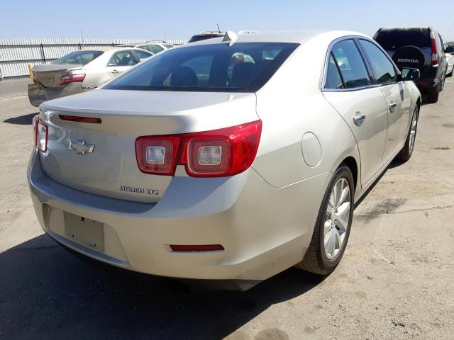 1G11H5SA2DF327012 - 2013 CHEVROLET MALIBU LTZ თაფლისფერი ფოტო 4