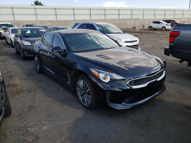 KNAE15LA0K6068218 - 2019 KIA STINGER BLACK photo 1