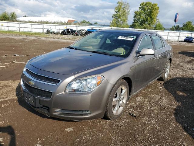 1G1ZC5EB5AF308374 - 2010 CHEVROLET MALIBU 1LT BROWN photo 2