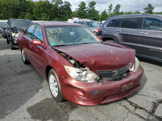 4T1BE32K15U004886 - 2005 TOYOTA CAMRY LE RED photo 1