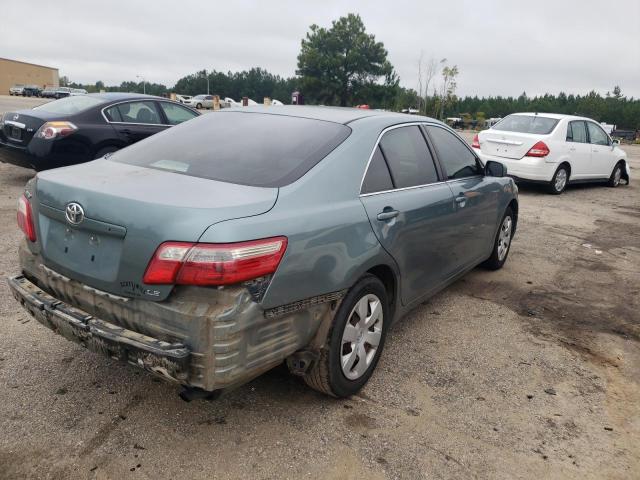 4T1BE46K27U682016 - 2007 TOYOTA CAMRY CE GREEN photo 4