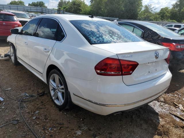 1VWCV7A36FC014893 - 2015 VOLKSWAGEN PASSAT SEL WHITE photo 3