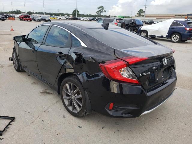 19XFC1F71LE022953 - 2020 HONDA CIVIC EXL 黑色 照片 3