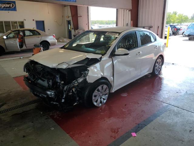 3KPA24AB0KE182444 - 2019 KIA RIO S WHITE photo 2