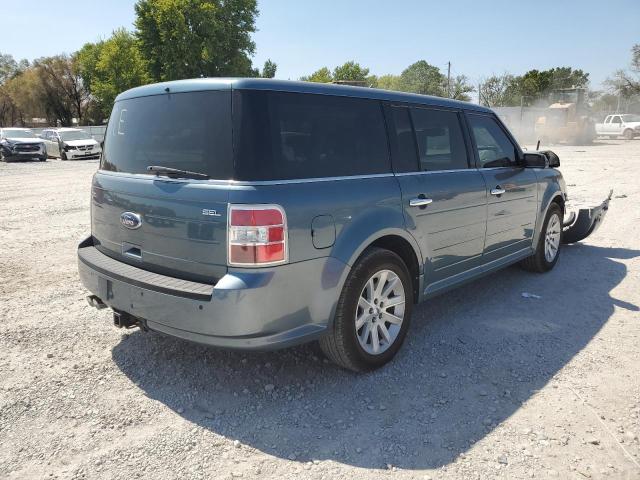 2FMGK5CC6ABA28960 - 2010 FORD FLEX BLUE photo 4