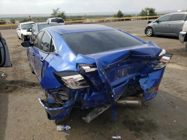 2HGFC2F8XLH594298 - 2020 HONDA CIVIC SPOR BLUE photo 9