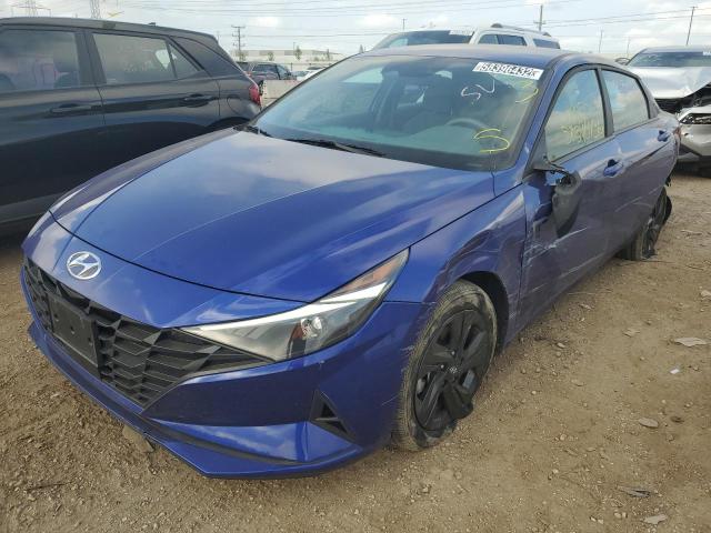 KMHLS4AG7MU070678 - 2021 HYUNDAI ELANTRA SEL  photo 2