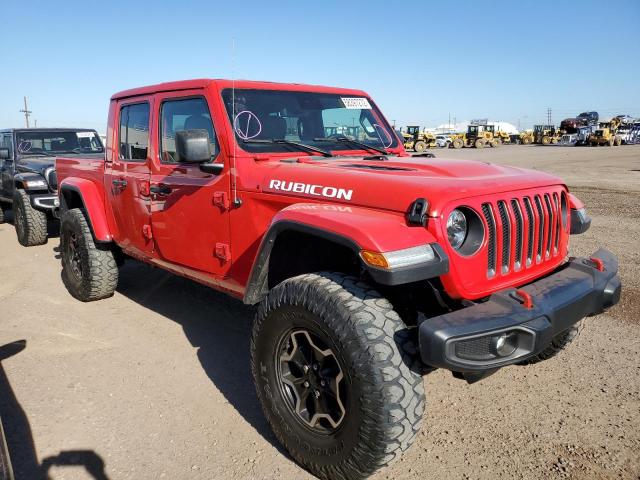 1C6JJTBG4ML519271 - 2021 JEEP GLADIATOR RED photo 1