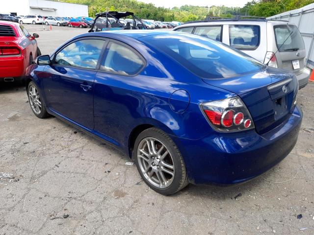 JTKDE167X90296700 - 2009 TOYOTA SCION TC ლურჯი ფოტო 3