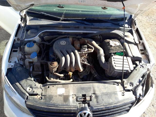 3VW1K7AJ3DM285307 - 2013 VOLKSWAGEN JETTA BASE Սպիտակ լուսանկար 7