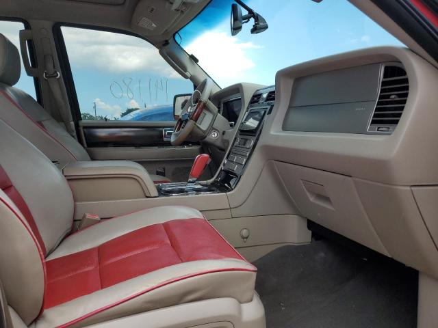 5LMFL27507LJ17853 - 2007 LINCOLN NAVIGATOR RED photo 5