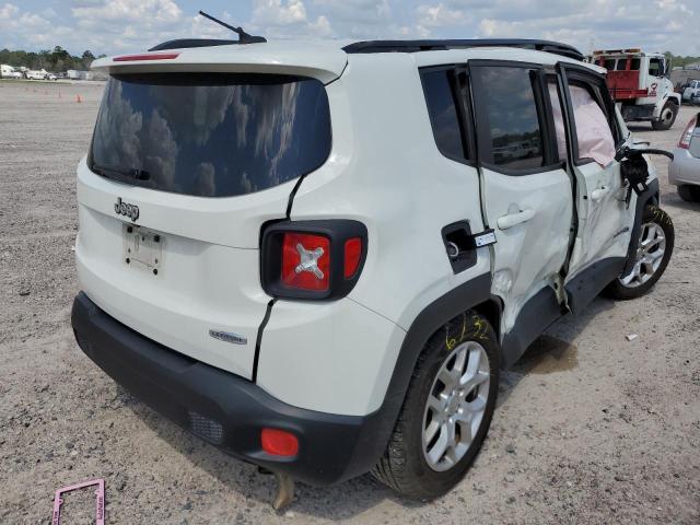 ZACCJABB0HPG51844 - 2017 JEEP RENEGADE L WHITE photo 4