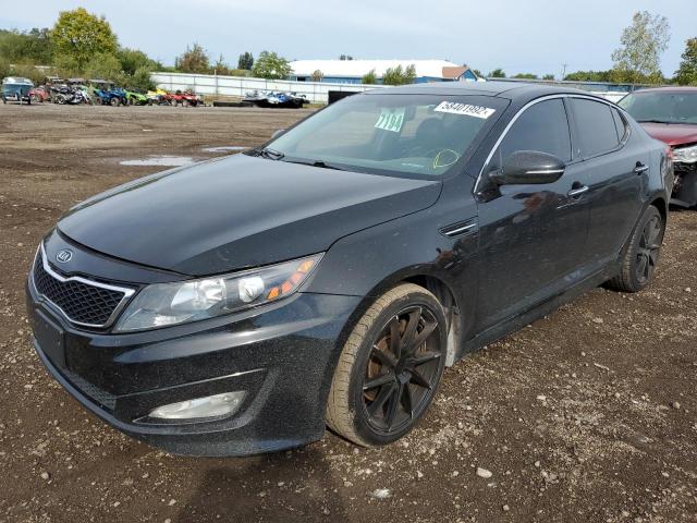 5XXGR4A65CG024005 - 2012 KIA OPTIMA BLACK photo 2