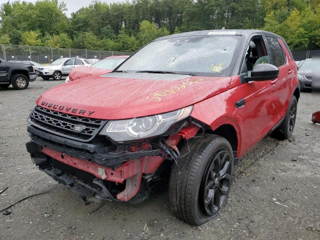 SALCR2RX1JH748069 - 2018 LAND ROVER DISCOVERY RED photo 2