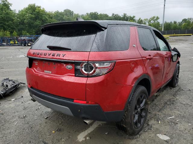 SALCR2RX1JH748069 - 2018 LAND ROVER DISCOVERY RED photo 4
