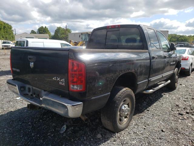 3D7KS28D36G118835 - 2006 DODGE RAM 2500 S BLACK photo 4