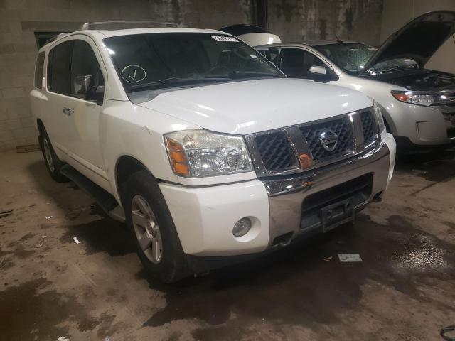 5N1AA08B64N713481 - 2004 NISSAN ARMADA SE WHITE photo 1