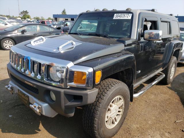 5GTEN13EX98114065 - 2009 HUMMER H3 BLACK photo 2