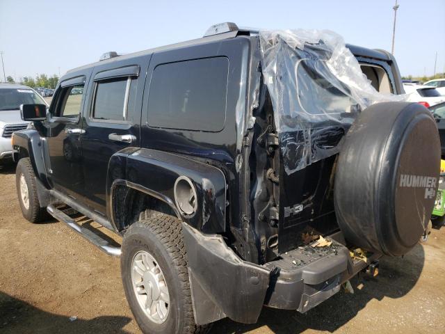 5GTEN13EX98114065 - 2009 HUMMER H3 BLACK photo 3