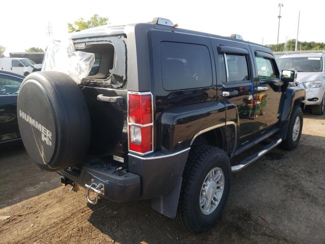 5GTEN13EX98114065 - 2009 HUMMER H3 BLACK photo 4